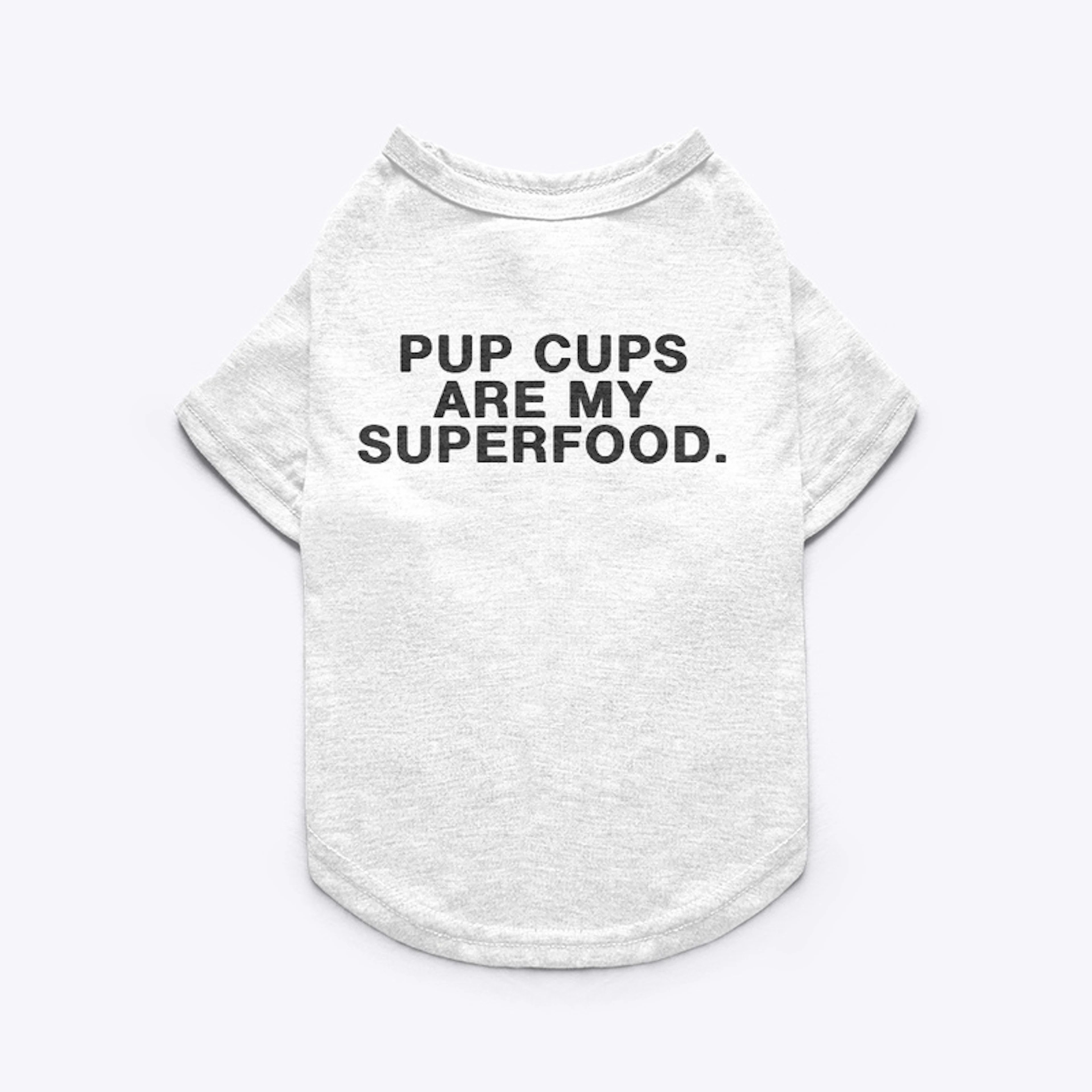 Pup Cup dog shirt
